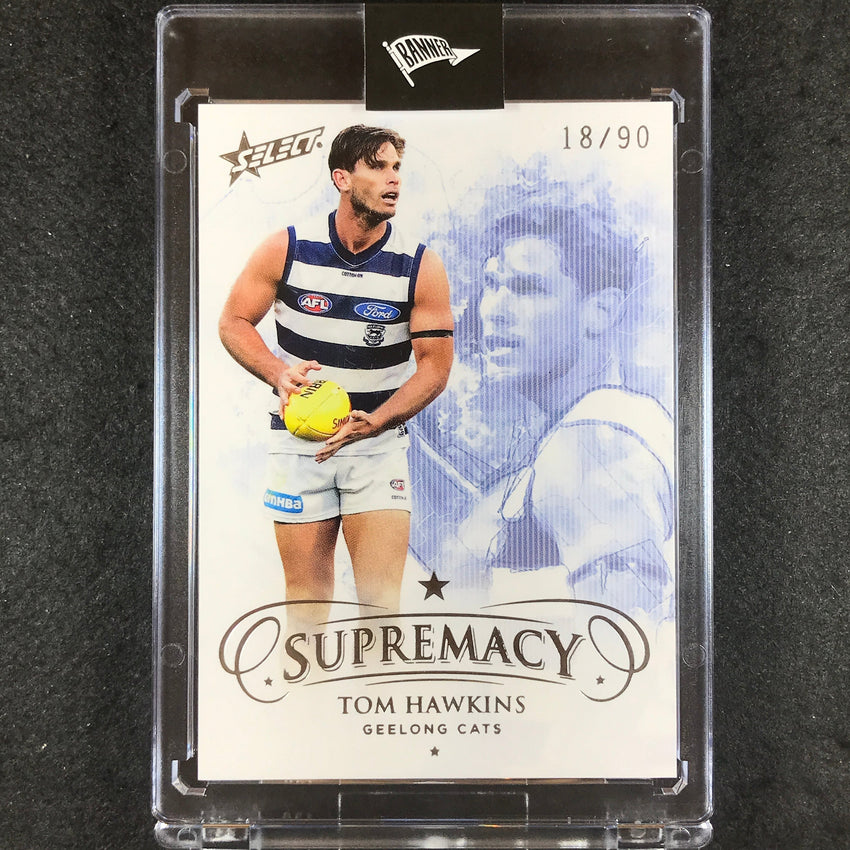 2019 Select AFL Supremacy TOM HAWKINS Base 18/90