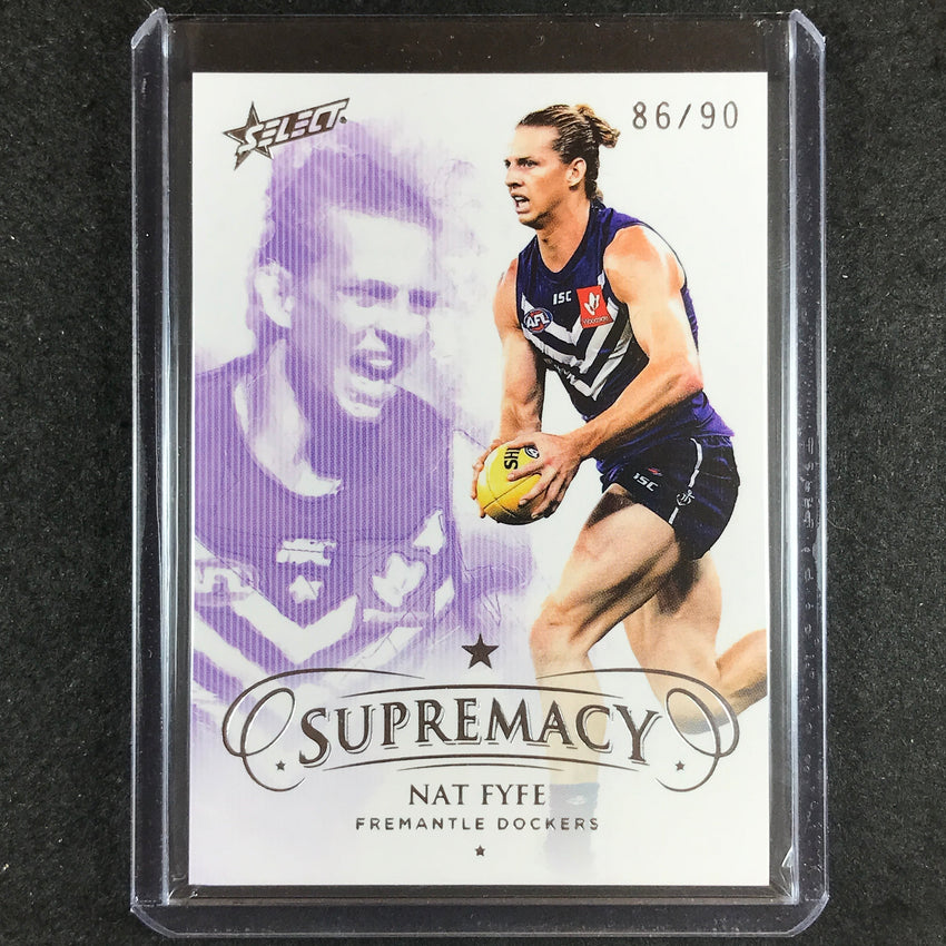 2019 Select AFL Supremacy NAT FYFE Base 86/90