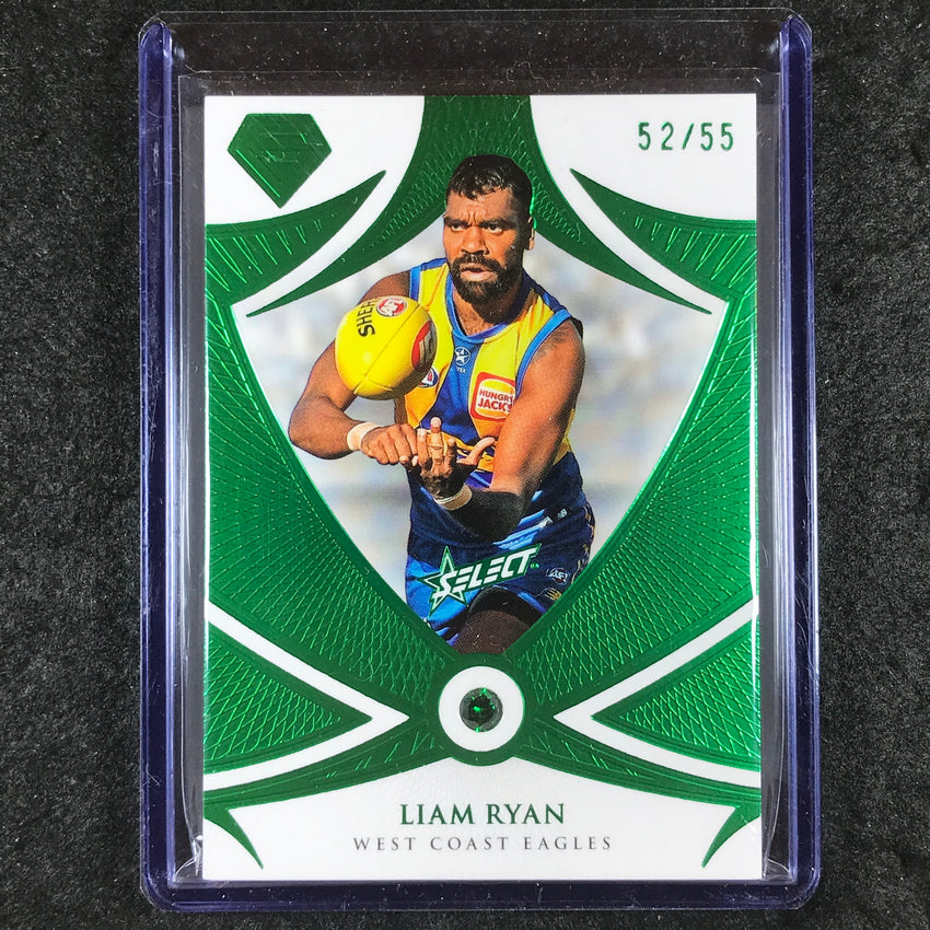 2023 Select AFL Gem LIAM RYAN Emerald 52/55