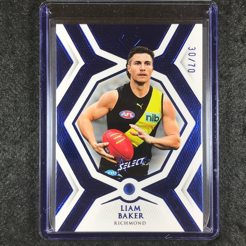2023 Select AFL Gem LIAM BAKER Sapphire 30/70
