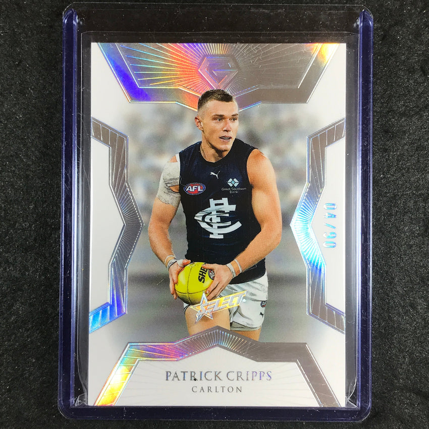 2023 Select AFL Gem PATRICK CRIPPS Base 04/90