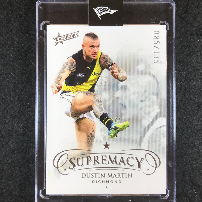 2021 Select AFL Supremacy DUSTIN MARTIN Base 85/135