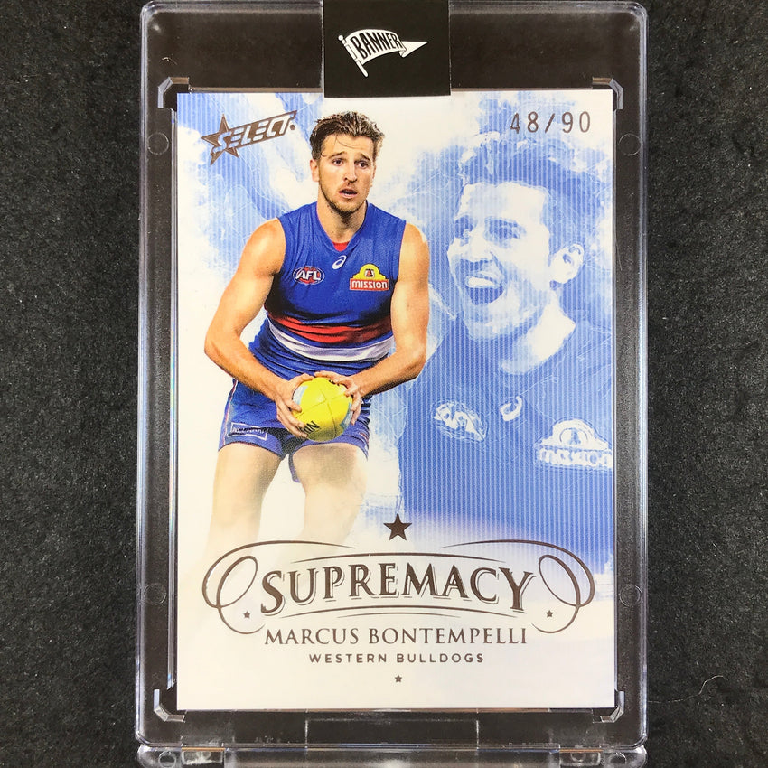 2019 Select AFL Supremacy MARCUS BONTEMPELLI Base 18/90