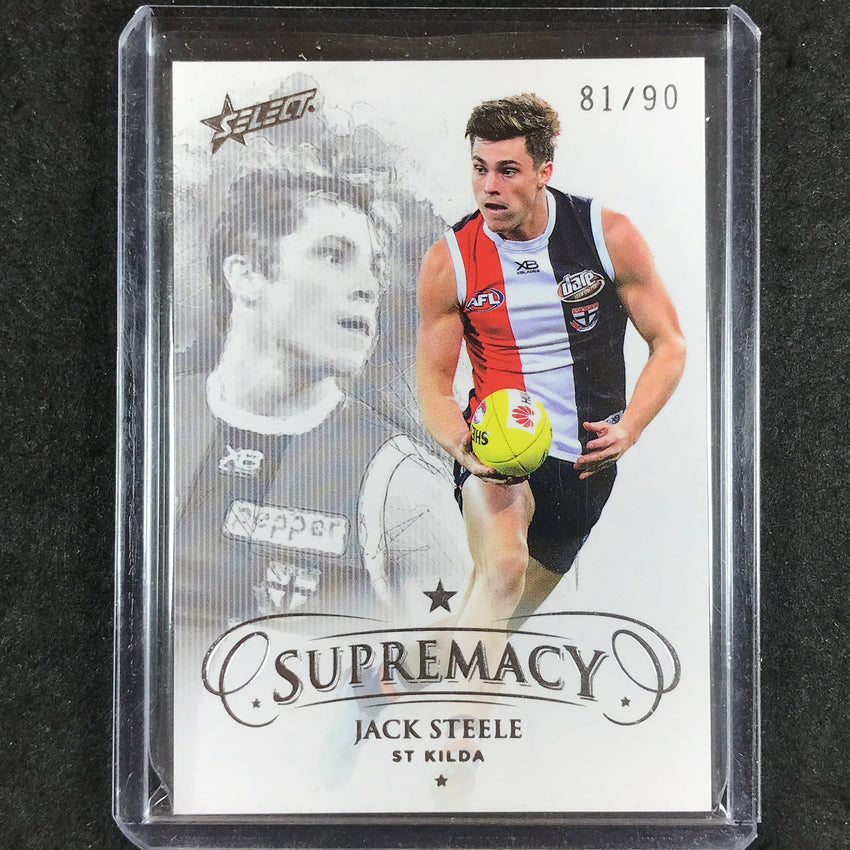 2019 Select AFL Supremacy JACK STEELE Base 81/90