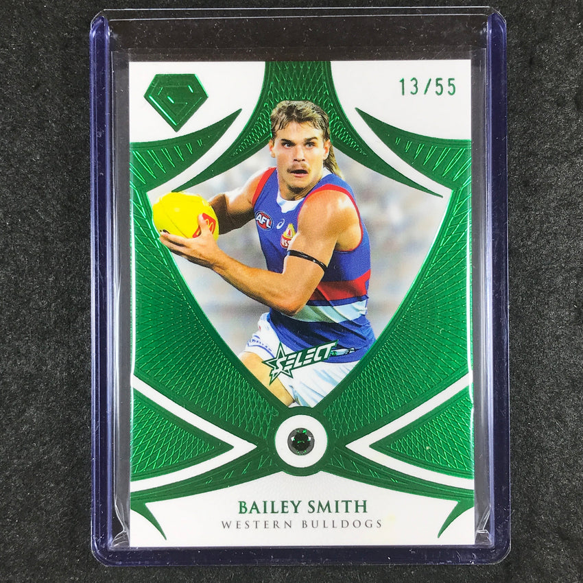 2023 Select AFL Gem BAILEY SMITH Emerald 13/55