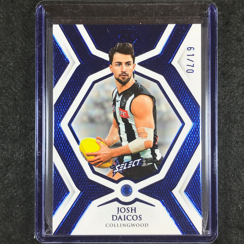 2023 Select AFL Gem JOSH DAICOS Sapphire 61/70