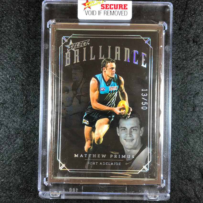 2022 Select AFL Brilliance MATTHEW PRIMUS Gold Frame 13/50