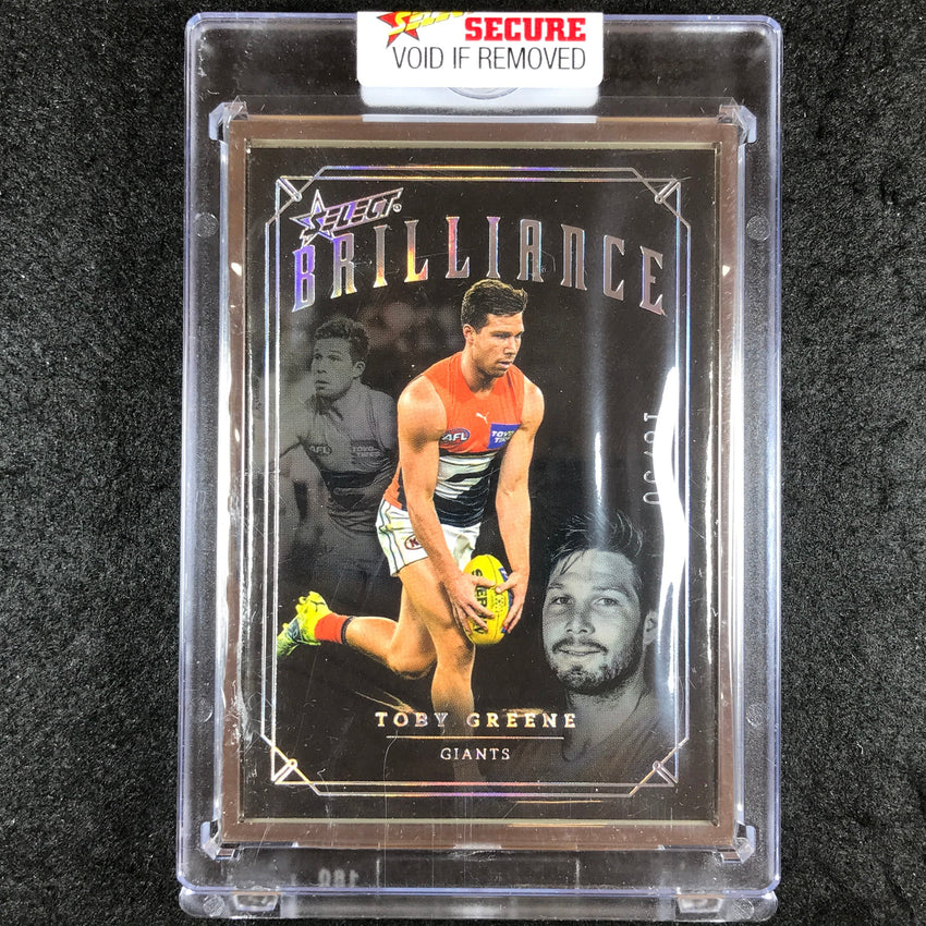 2022 Select AFL Brilliance TOBY GREENE Gold Frame 18/50