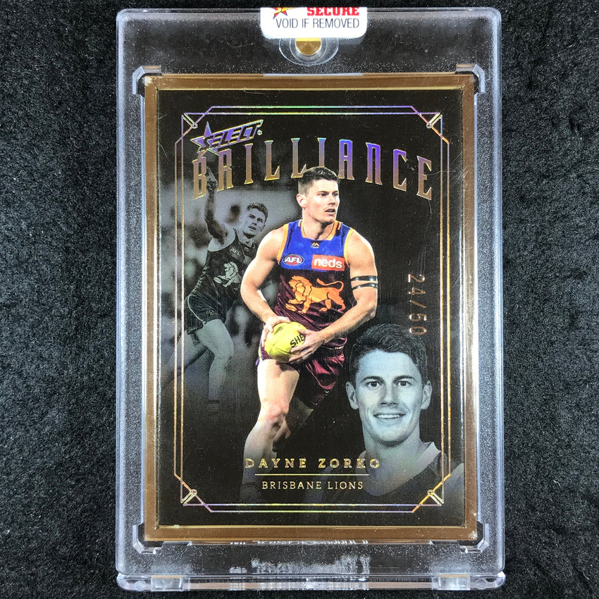 2020 Select AFL Brilliance DAYNE ZORKO Platinum Frame 24/50