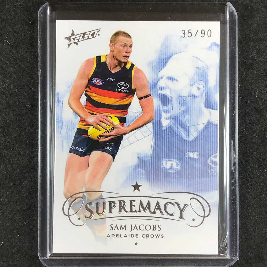 2019 Select AFL Supremacy SAM JACOBS Base 35/90