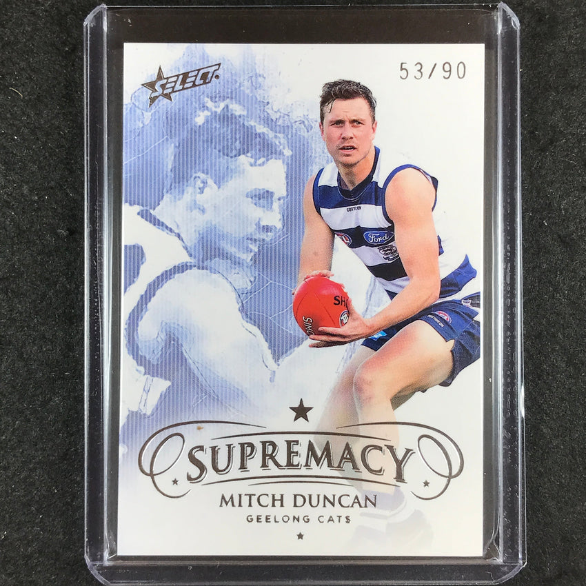 2019 Select AFL Supremacy MITCH DUNCAN Base 53/90