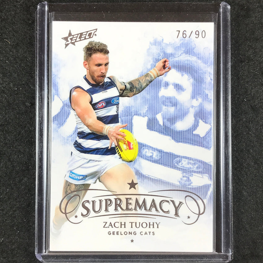 2019 Select AFL Supremacy ZACH TUOHY Base 76/90