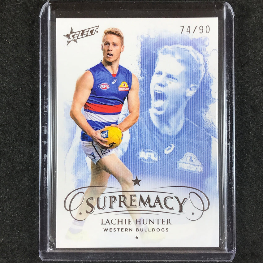 2019 Select AFL Supremacy LACHIE HUNTER Base 74/90