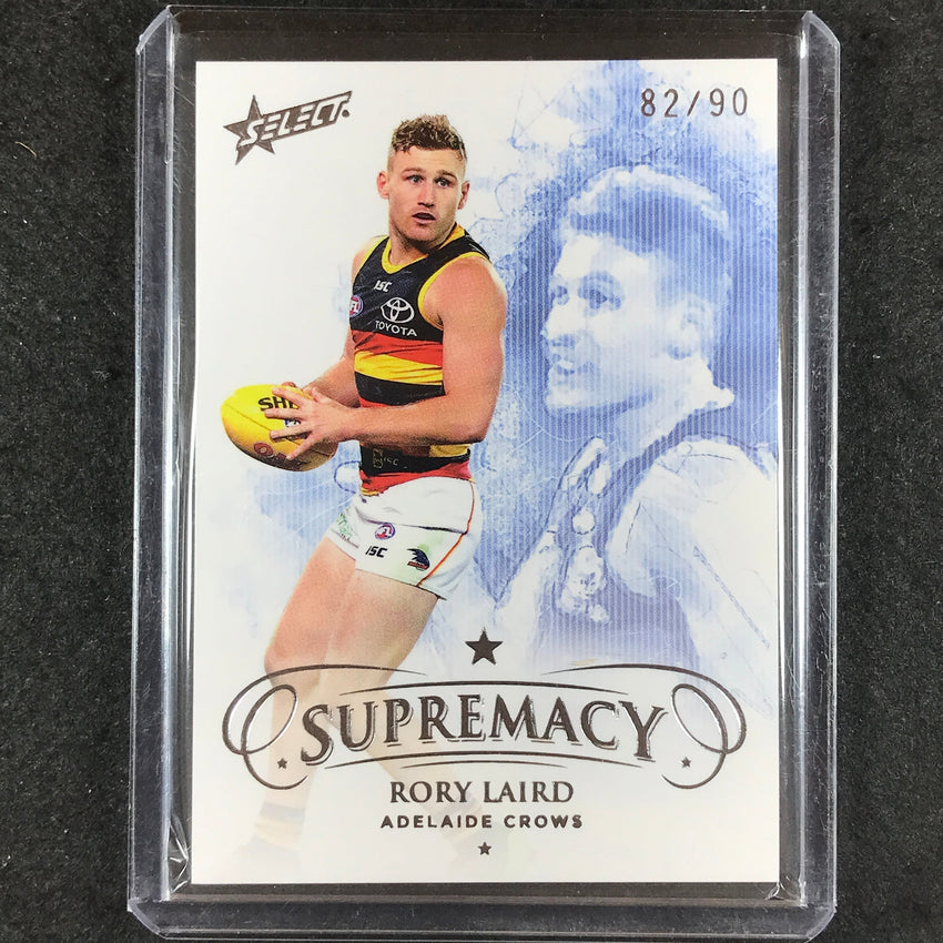 2019 Select AFL Supremacy RORY LAIRD Base 82/90