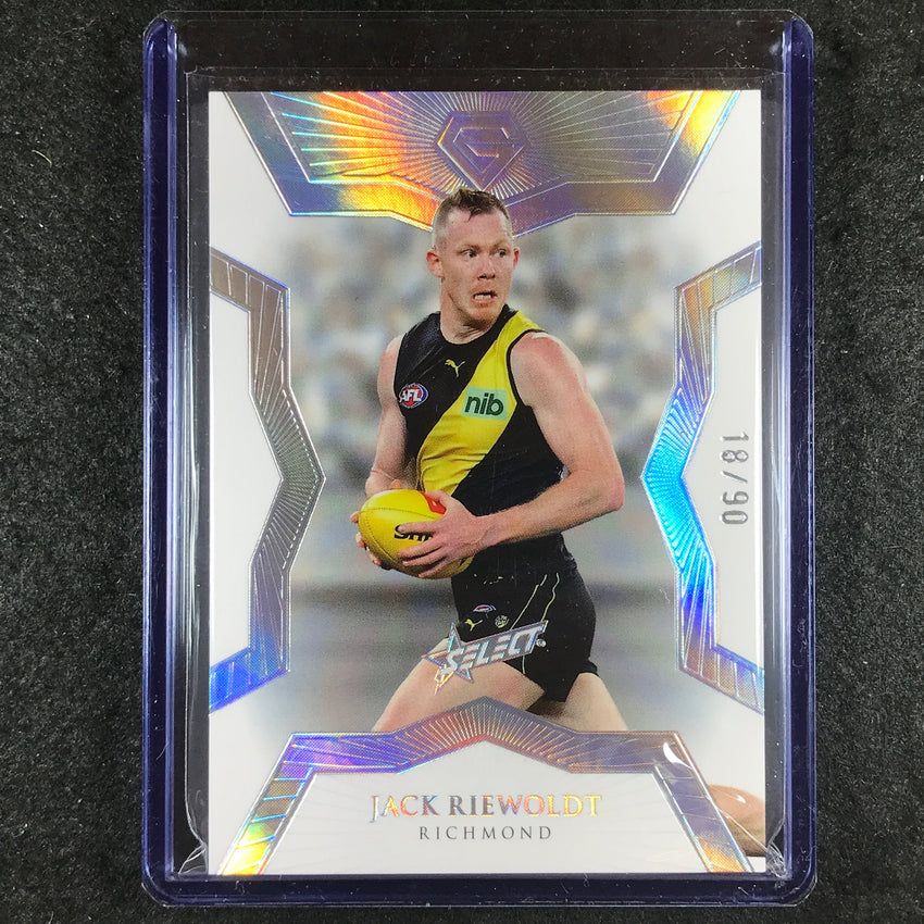 2023 Select AFL Gem JACK RIEWOLDT Base 18/90