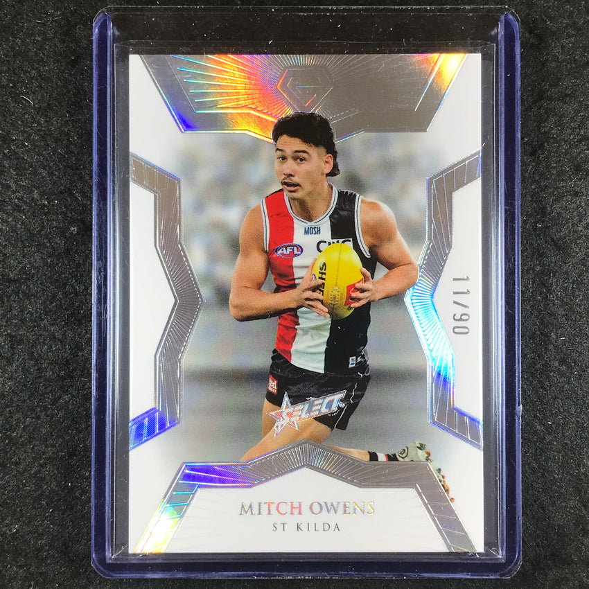 2023 Select AFL Gem MITCH OWENS Base 11/90
