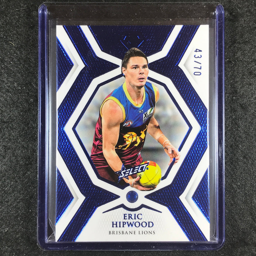 2023 Select AFL Gem ERIC HIPWOOD Sapphire 43/70