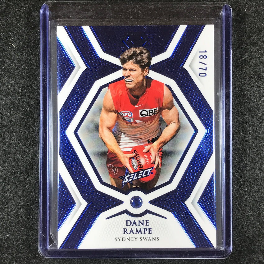 2023 Select AFL Gem DANE RAMPE Sapphire 18/70