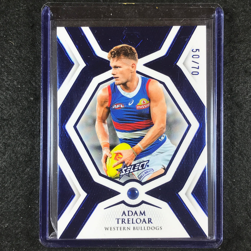 2023 Select AFL Gem ADAM TRELOAR Sapphire 50/70
