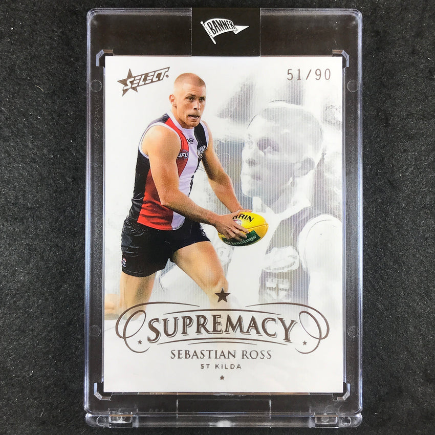 2019 Select AFL Supremacy SEBASTIAN ROSS Base 51/90