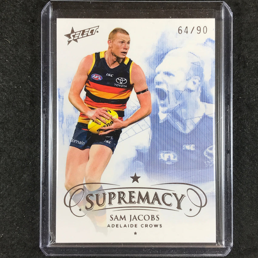 2019 Select AFL Supremacy SAM JACOBS Base 64/90