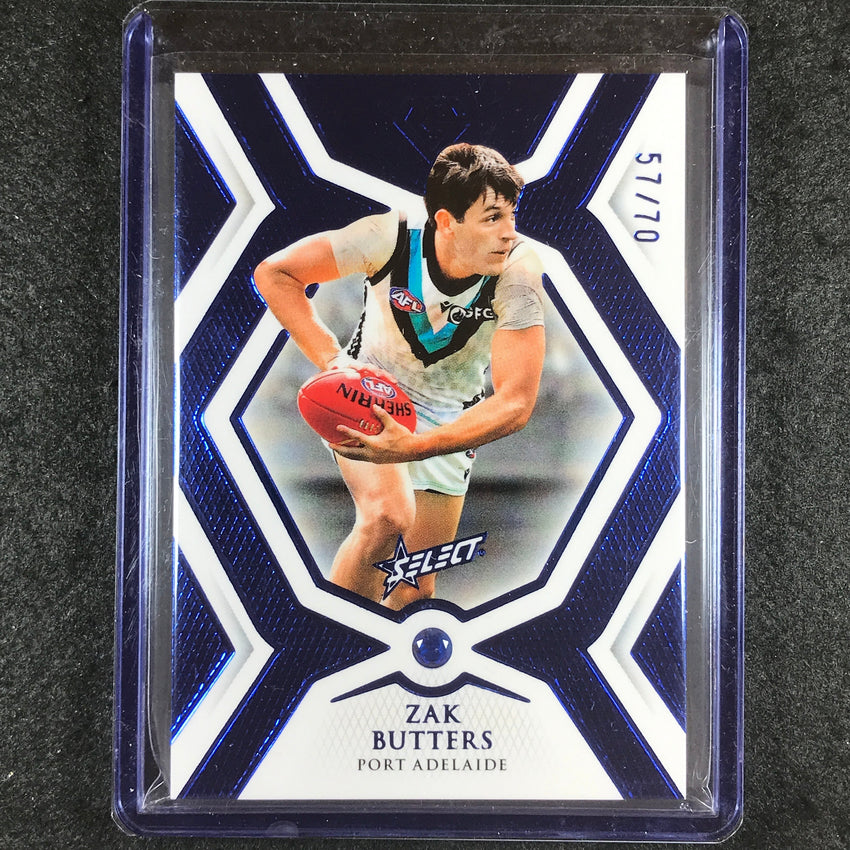 2023 Select AFL Gem ZAK BUTTERS Sapphire 57/70