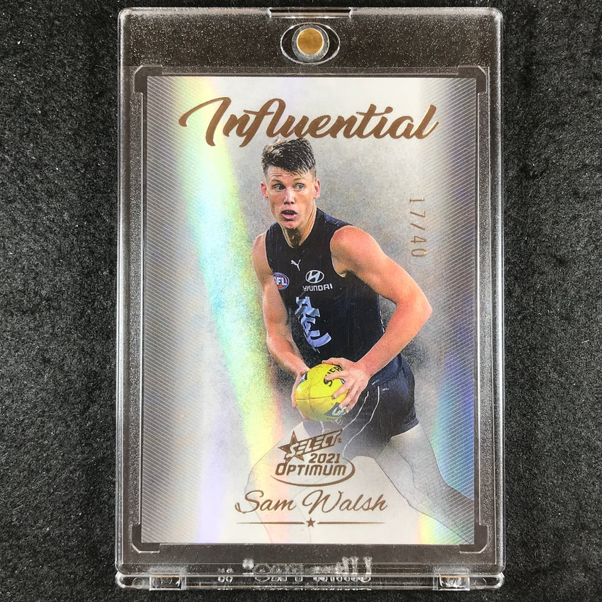 2021 Select AFL Optimum SAM WALSH Influential 17/40