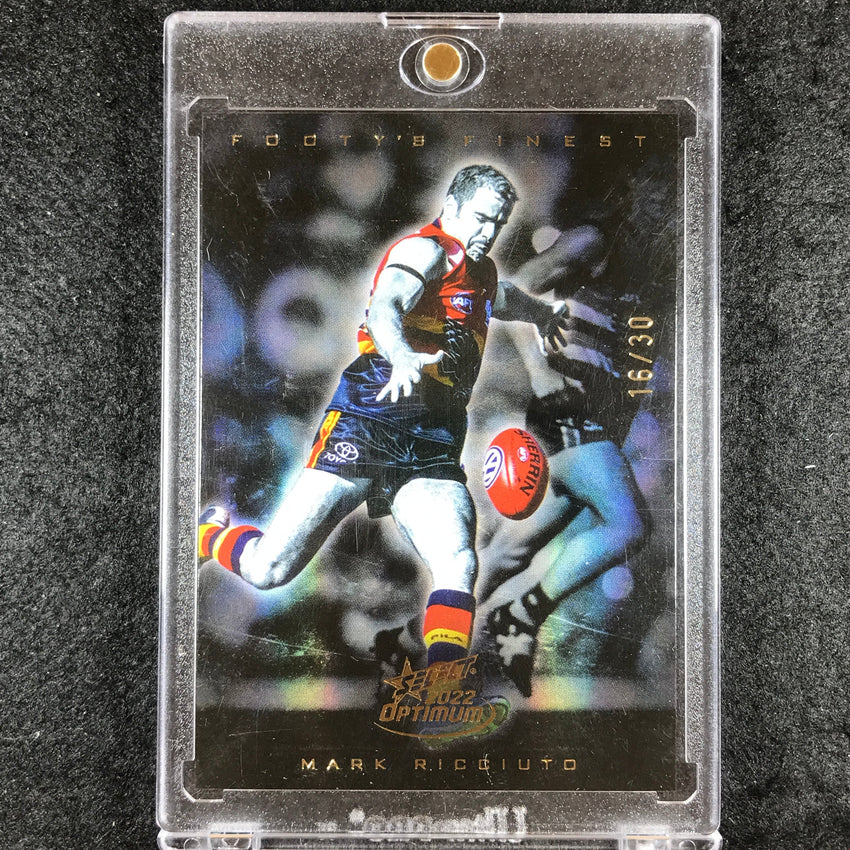 2022 Select AFL Optimum MARK RICCUITO Footy's Finest 16/30