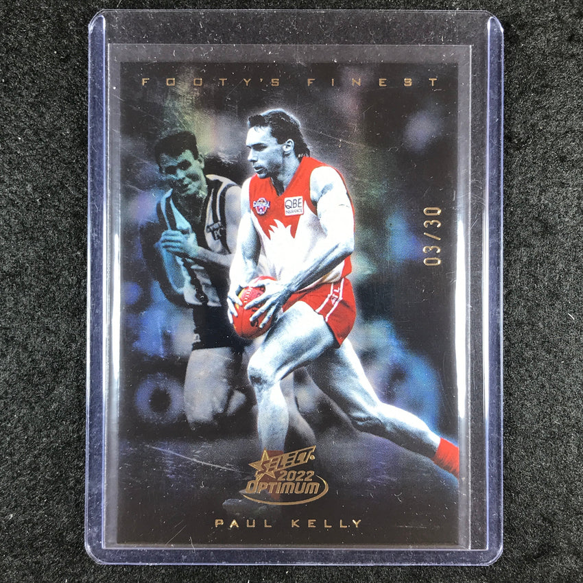 2022 Select AFL Optimum PAUL KELLY Footy's Finest 03/30