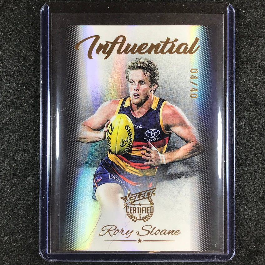 2017 Select AFL Certified RORY SLOANE Influential 04/40