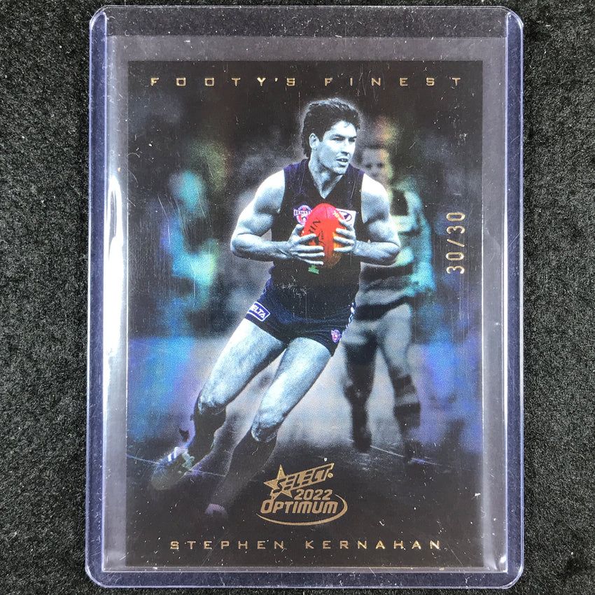 2022 Select AFL Optimum STEPHEN KERNAHAN Footy's Finest 30/30