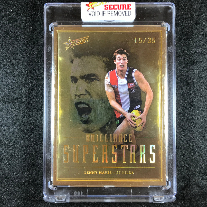 2022 Select AFL Brilliance LENNY HAYES Superstar Gold 15/35