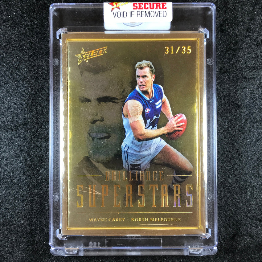 2022 Select AFL Brilliance WAYNE CAREY Superstar Gold 31/35