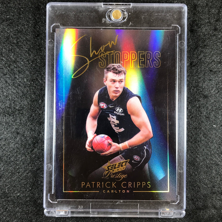 2020 Select AFL Prestige PATRICK CRIPPS Showstoppers 008/40