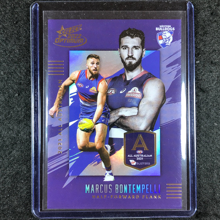 2022 Select AFL Optimum MARCUS BONTEMPELLI 2021 All Australian 27/195