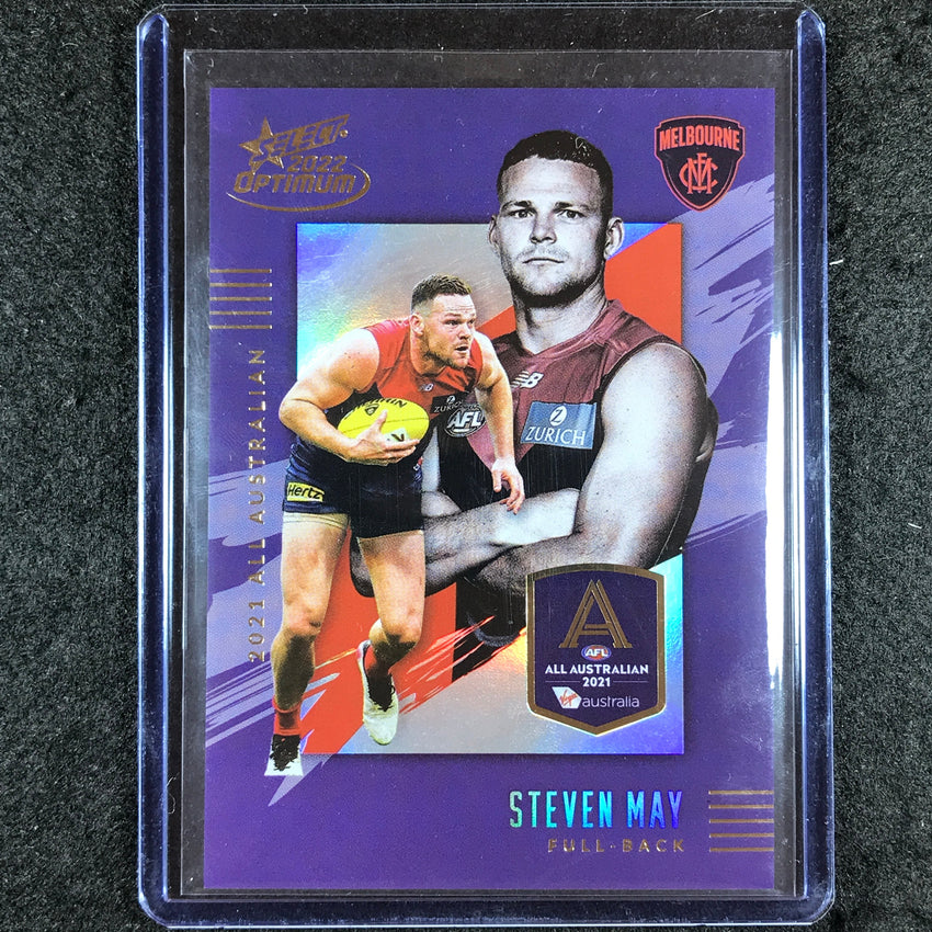 2022 Select AFL Optimum STEVEN MAY 2021 All Australian 19/195
