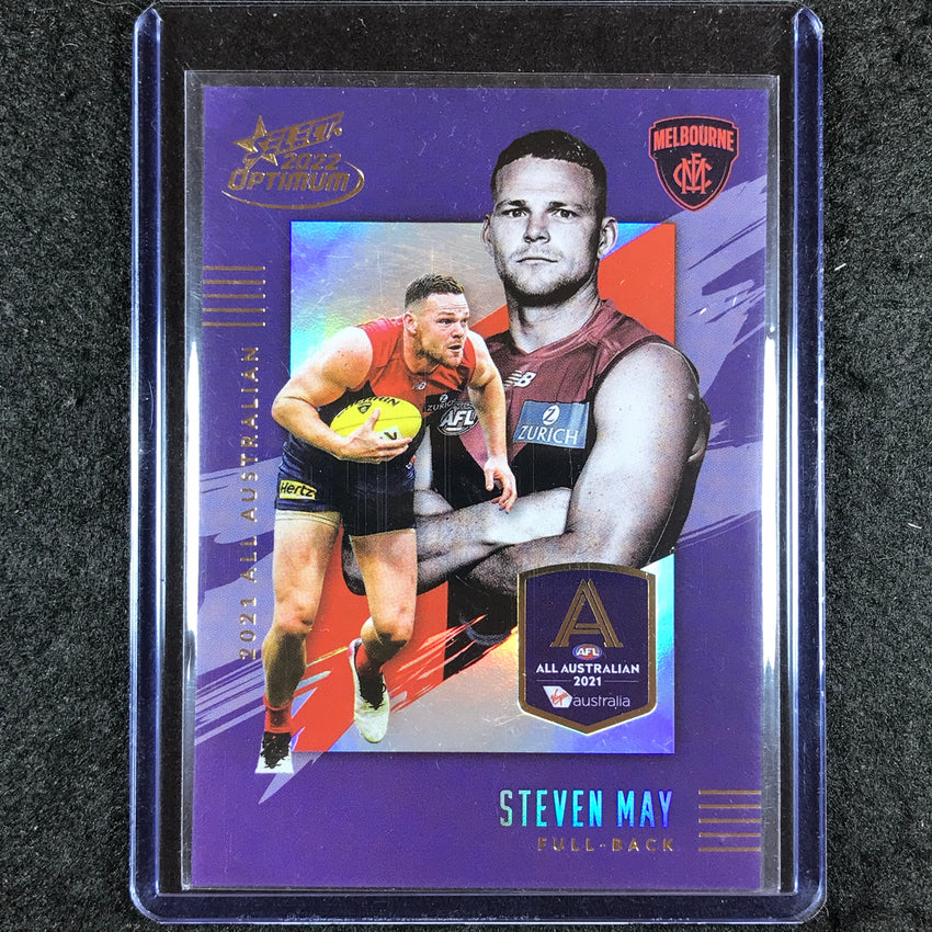 2022 Select AFL Optimum STEVEN MAY 2021 All Australian 143/195