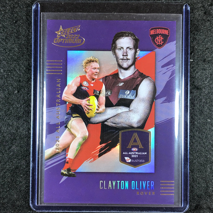 2022 Select AFL Optimum CLAYTON OLIVER 2021 All Australian 117/195