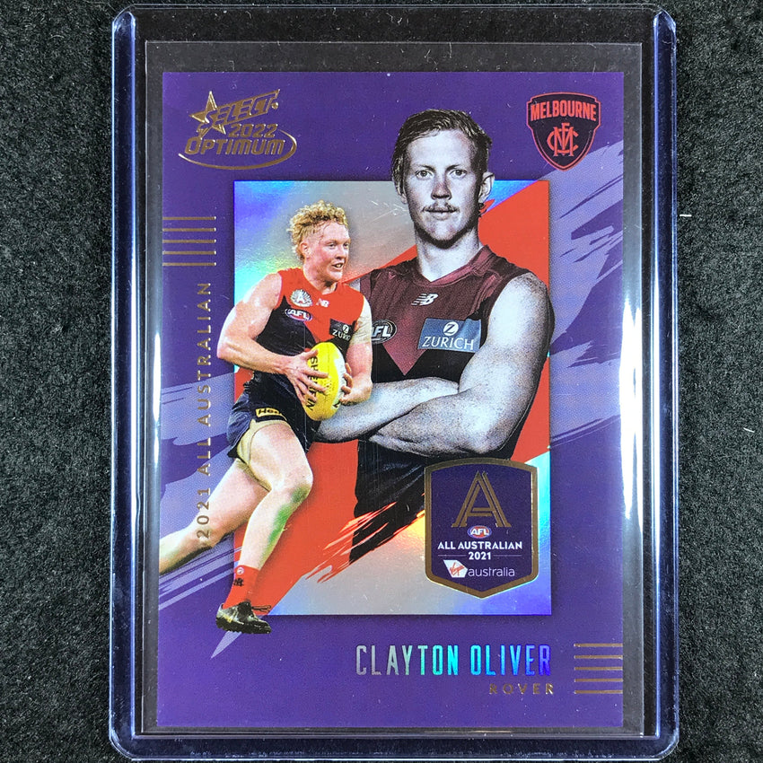 2022 Select AFL Optimum CLAYTON OLIVER 2021 All Australian 41/195