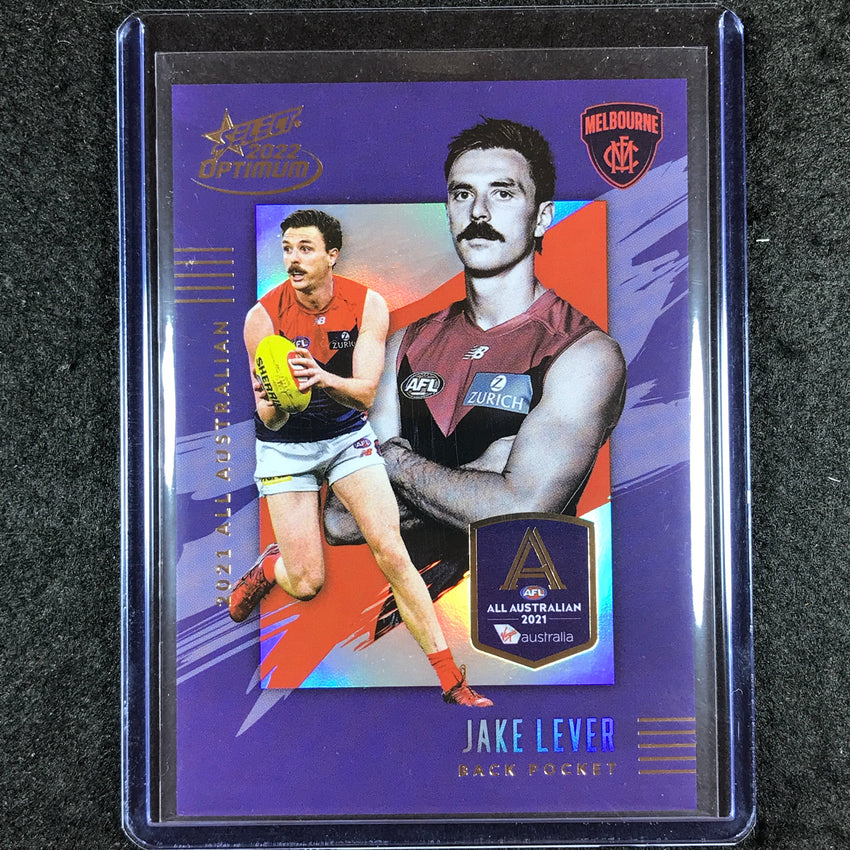2022 Select AFL Optimum JAKE LEVER 2021 All Australian 78/195