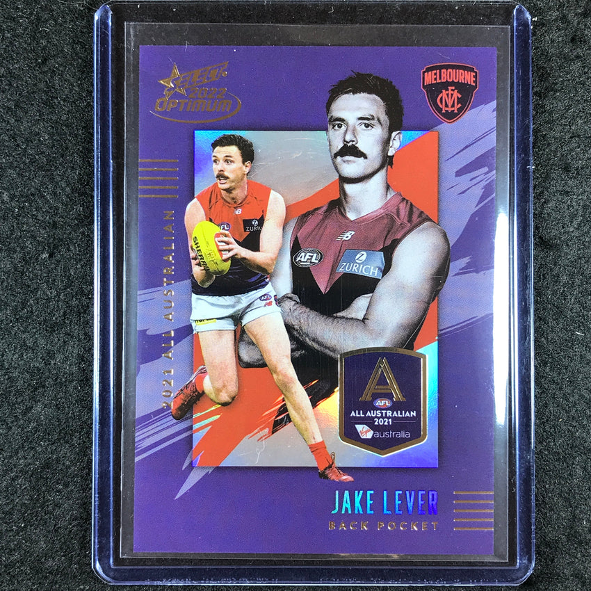 2022 Select AFL Optimum JAKE LEVER 2021 All Australian 52/195