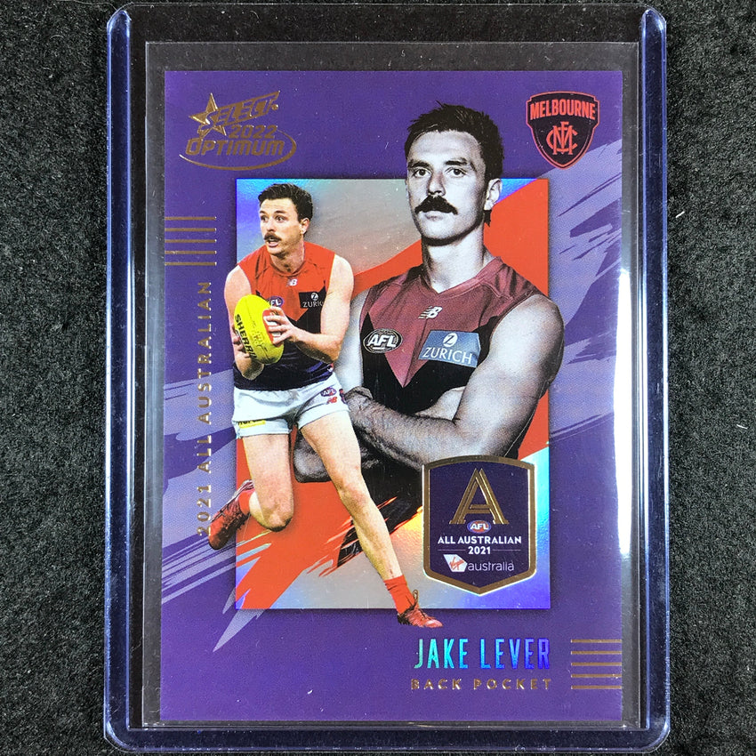 2022 Select AFL Optimum JAKE LEVER 2021 All Australian 33/195