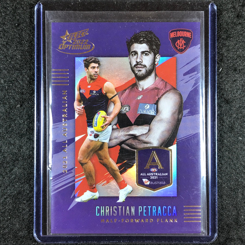 2022 Select AFL Optimum CHRISTIAN PETRACCA 2021 All Australian 135/195