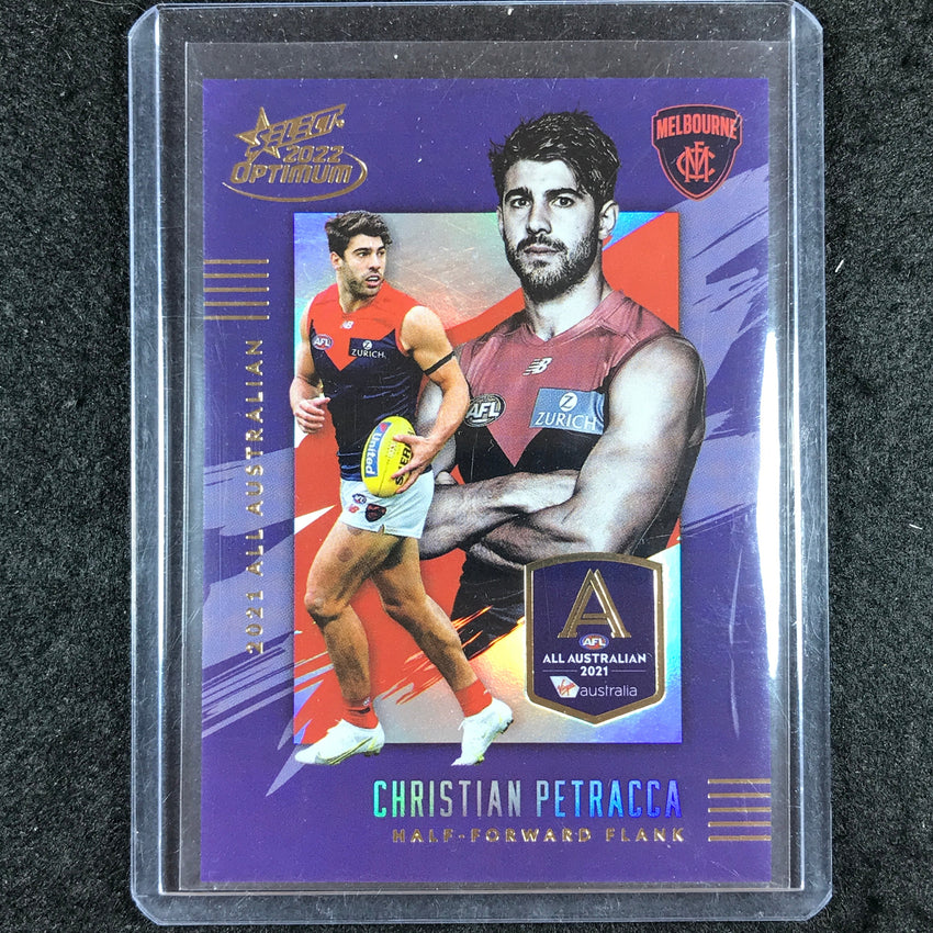 2022 Select AFL Optimum CHRISTIAN PETRACCA 2021 All Australian 177/195