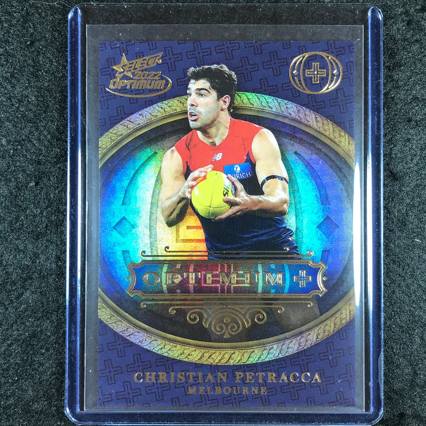 2022 Select AFL Optimum CHRISTIAN PETRACCA Optimum Plus 77/115