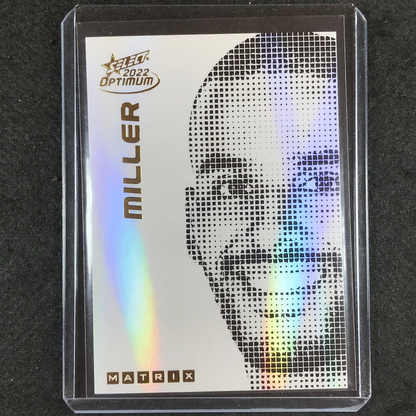 2022 Select AFL Optimum TOUK MILLER Matrix 68/80