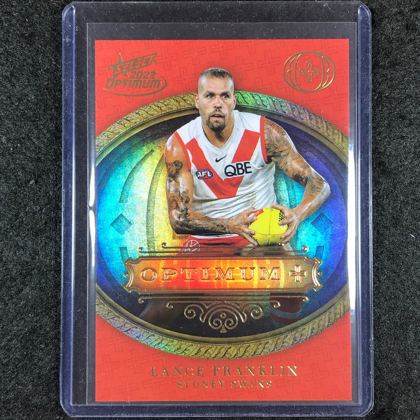 2022 Select AFL Optimum LANCE FRANKLIN Optimum Plus 006/115
