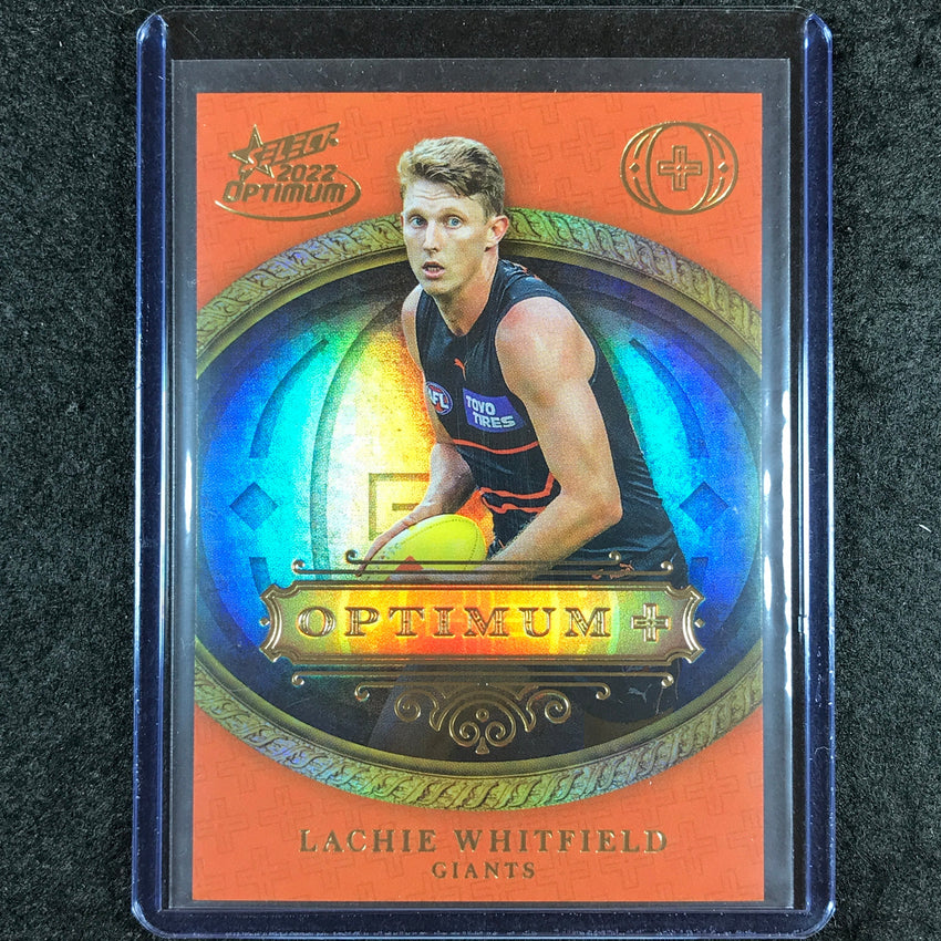 2022 Select AFL Optimum LACHIE WHITFIELD Optimum Plus 108/115