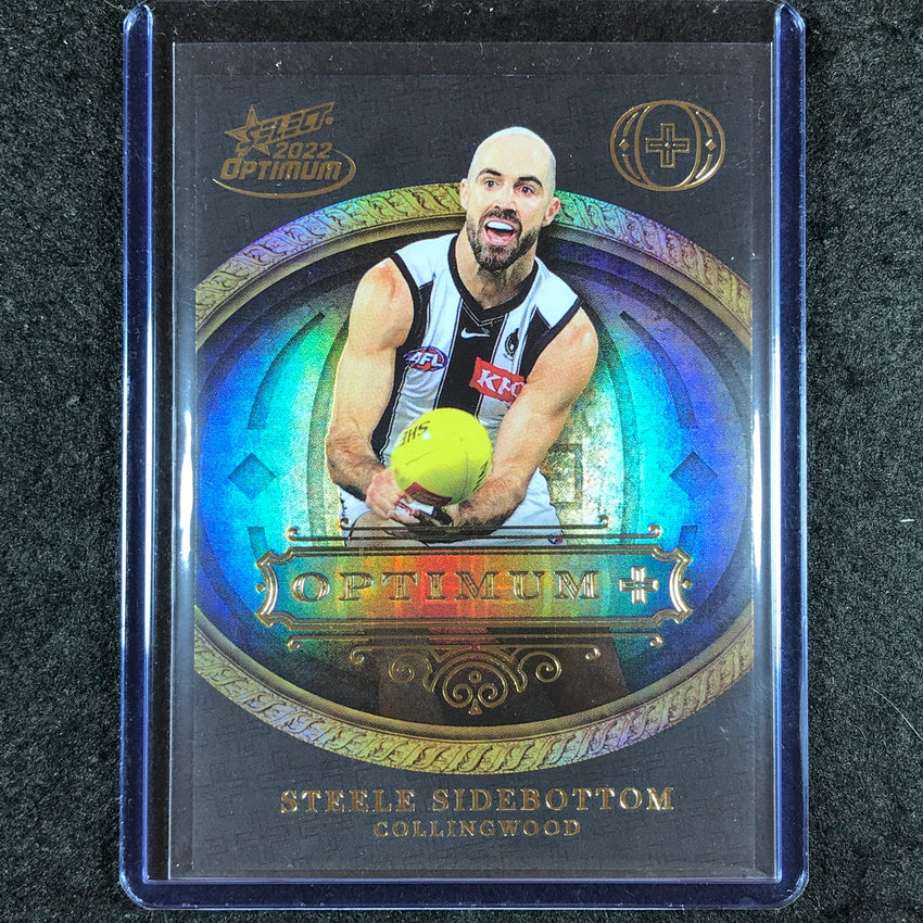 2022 Select AFL Optimum STEELE SIDEBOTTOM Optimum Plus 47/115