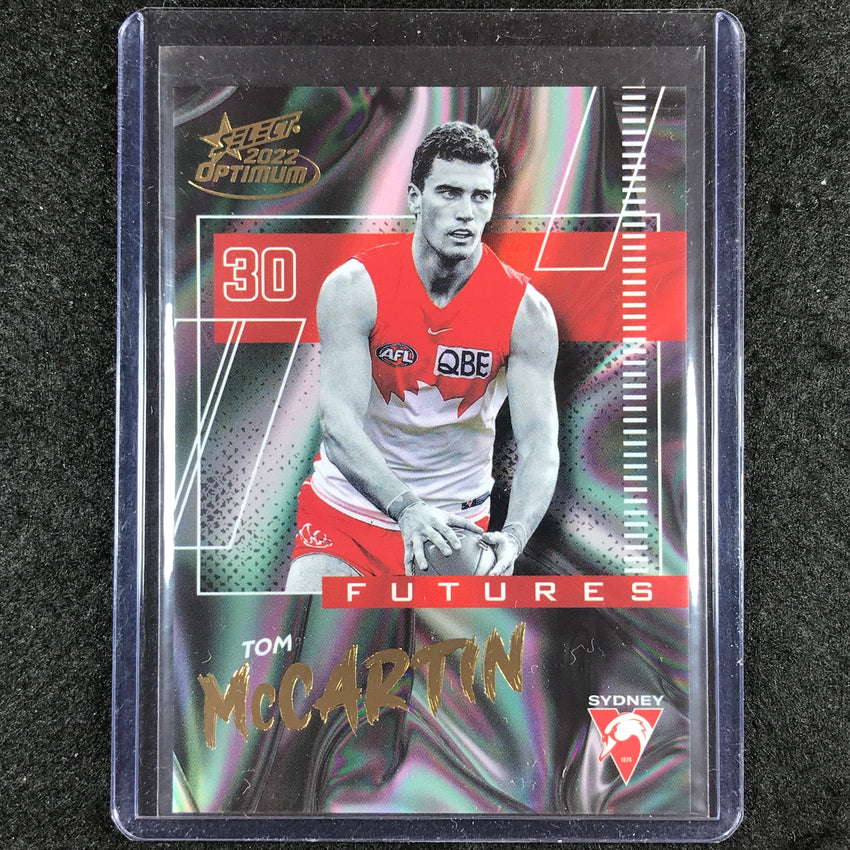 2022 Select AFL Optimum TOM MCCARTIN Futures 12/95